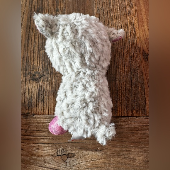 Ty Plush Toy with Pink and Gray Fur - Picture 2 of 4